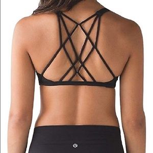 Lululemon Free to be Zen Strappy Sports Bra